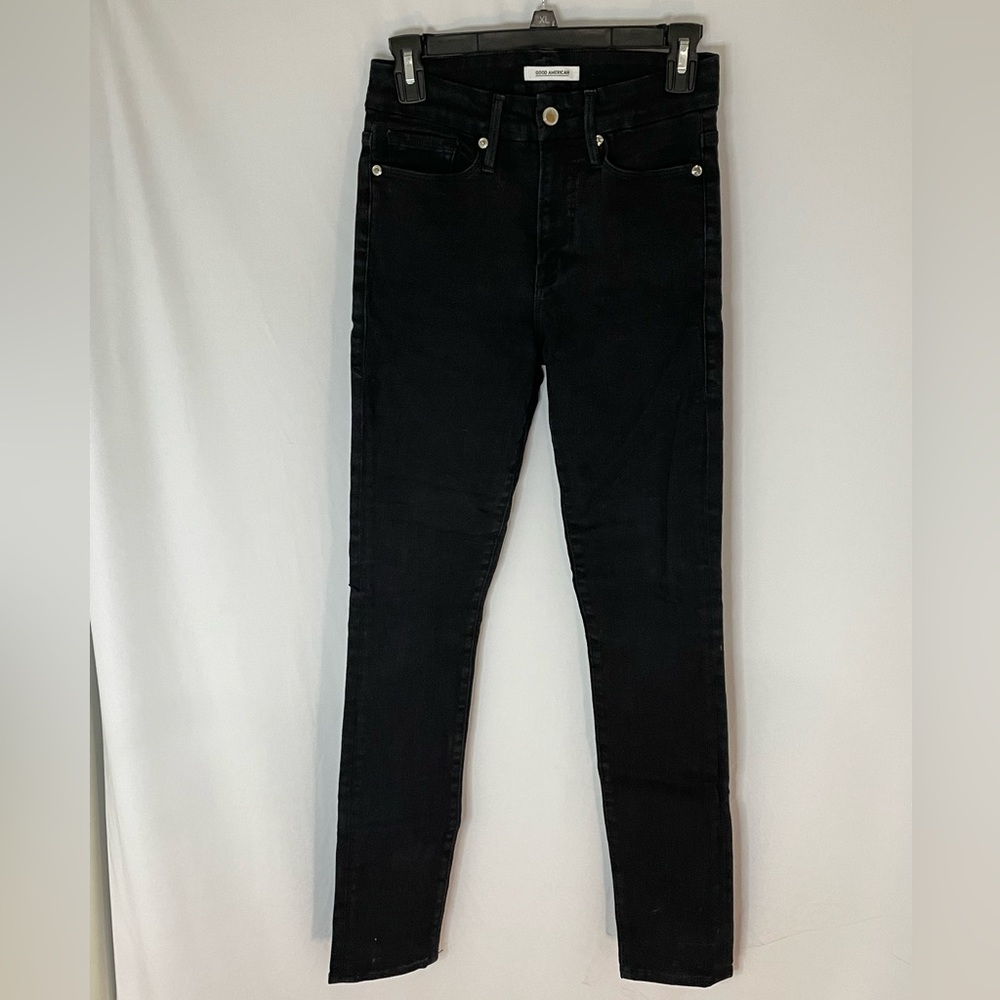 Good American Black skinny jeans size 4/27